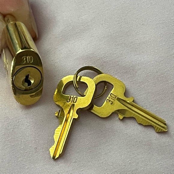 Louis Vuitton lock and keys set - Picture 5 of 5